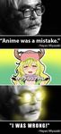  blonde_hair hair hayao_miyazaki meme not_furry quetzalcoatl quote unknown_artist 