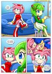  amy_rose anthro bbmbbf blue_eyes breasts clothing cosmo_the_seedrian dress erect_nipples eyes_closed fantasy flower footwear fur gem green_eyes hedgehog home mammal mobius_unleashed nipples nude palcomix pillow pink_fur plant rose seedrian sex sofa sonic_(series) sonic_the_hedgehog sonic_the_hedgehog_(series) window 