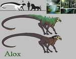  alien alorix alox(species) brown_fur claws feral fur long_tail plant 