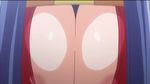  1girl animated animated_gif areola_slip areolae aresta_blanket bouncing_breasts breasts cleavage erect_nipples fight_ippatsu!_juuden-chan!! huge_breasts nipples solo 