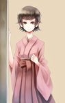  bad_id bad_pixiv_id bangs banned_artist blunt_bangs japanese_clothes kimono paseri sayonara_zetsubou_sensei short_hair solo tsunetsuki_matoi 