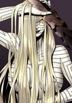  asherah blonde_hair breasts large_breasts long_hair shin_megami_tensei shin_megami_tensei:_strange_journey smile solo sword usagi_me weapon yellow_eyes 