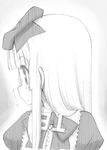  3.1-tan bad_id bad_pixiv_id bow greyscale hair_bow jingai_modoki long_hair monochrome os-tan solo 