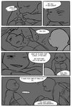  bedding blanket blush comic cum leonardo_(tmnt) male male/male penis raphael_(tmnt) reptile scalie sneefee teenage_mutant_ninja_turtles text turtle 