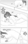  1boy 1girl anal anus comic futanari kaizar tagme testicles 