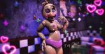  &lt;3 animatronic breasts chica five_nights_at_freddy&#039;s five_nights_at_freddy&#039;s_2 invalid_color love machine nipples pink_nipples robot source_flimmaker toy_chica_(fnaf) video_games 