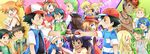  6+girls black_hair blonde_hair blue_hair brown_hair citron_(pokemon) dento_(pokemon) eureka_(pokemon) everyone green_hair haruka_(pokemon) hikari_(pokemon) holding holding_poke_ball iris_(pokemon) kaki_(pokemon) kasumi_(pokemon) kenji_(pokemon) lillie_(pokemon) mamane_(pokemon) mao_(pokemon) miu_(chuyu825) multiple_boys multiple_girls orange_hair poke_ball poke_ball_(generic) pokemon pokemon_(anime) pokemon_(classic_anime) pokemon_ag pokemon_bw_(anime) pokemon_dp_(anime) pokemon_sm_(anime) pokemon_xy_(anime) satoshi_(pokemon) serena_(pokemon) sleeveless_duster suiren_(pokemon) takeshi_(pokemon) 