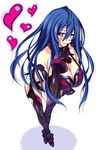  blue_hair choujigen_game_neptune heart ill iris_heart neptune_(series) pink_eyes pururut symbol-shaped_pupils very_long_hair 