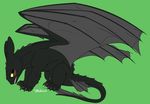  2017 backlash91 black_scales blush claws conditional_dnp dragon eyelashes female feral fin frill green_background green_sclera how_to_train_your_dragon leaning leaning_forward looking_back membranous_wings night_fury pussy quadruped scales scalie shy side_view simple_background sitting smile solo spines tail_fin wings 