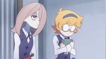  2girls animated animated_gif character_request little_witch_academia multiple_girls sucy_manbavaran tagme 