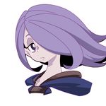  1girl hair_over_one_eye lavender_hair little_witch_academia sucy_manbabalan sucy_manbavaran 