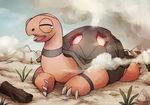  crescentia desert fang gen_3_pokemon pokemon pokemon_(game) pokemon_rse smoke tears torkoal tortoise turtle wood 