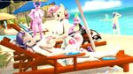  3d_(artwork) anthro beach big_breasts breasts butt digital_media_(artwork) feet female friendship_is_magic my_little_pony nude rainbow_dash_(mlp) rarity_(mlp) seaside source_filmmaker spike_(mlp) sweetie_belle_(mlp) telehypnotic twilight_sparkle_(mlp) 