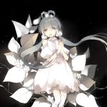  dress luo_tianyi tagme thighhighs vocaloid 