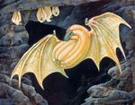  ambiguous_gender bat cave feral food group hybrid mammal membranous_wings solo_focus squash story story_in_description ursula_vernon vegetable wings 