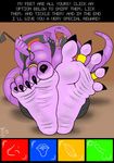  2015 5_toes anthro arbok big_breasts black_claws blue_skin breasts choker claws clothed clothing dialogue dirty_talk feet female foot_fetish foot_focus humanoid_feet nintendo nipples open_mouth pok&eacute;mon riding_crop ring sebrina_arbok skimpy soles solo teasing text toe_ring toe_rings toes video_games whip wrinkles zp92 