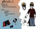  anthro black_fur canine clothed clothing countershading dipstick_tail fur looking_at_viewer low_res male mammal model_sheet multicolored_tail open_mouth solo standing text tongue tongue_out valis wallet white_fur 