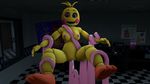  2017 3d_(artwork) animatronic anthro avian bird breasts chicken digital_media_(artwork) female five_nights_at_freddy&#039;s five_nights_at_freddy&#039;s_2 hi_res looking_at_viewer machine nipples non-mammal_breasts nude penetration pussy robot sex solo source_filmmaker tentacles toy_chica_(fnaf) vaginal vaginal_penetration video_games xboxking37 