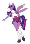  2014 alpha_channel anthro anthrofied blush clothing equine feathered_wings feathers friendship_is_magic fur hair hooves horn looking_back mammal my_little_pony panties pixel-prism purple_feathers purple_fur purple_hair purple_wings simple_background transparent_background twilight_sparkle_(mlp) underwear upskirt winged_unicorn wings 