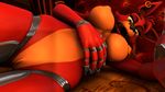  3d_(artwork) animatronic anthro armpits big_breasts breasts digital_media_(artwork) female fingers five_nights_at_freddy&#039;s five_nights_at_freddy&#039;s_2 flirting machine mammal nipples presenting pussy razorsz robot source_filmmaker teasing video_games 