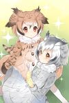 :| arms_at_sides blonde_hair blush brown_coat brown_hair buttons clenched_hands closed_mouth coat dot_nose eurasian_eagle_owl_(kemono_friends) expressionless eyebrows_visible_through_hair eyelashes from_side fur_collar gloves grass grey_coat grey_hair head_wings highres holding holding_spoon kemono_friends light_brown_hair long_sleeves looking_at_viewer multicolored multicolored_clothes multicolored_coat multicolored_hair multiple_girls nana_na northern_white-faced_owl_(kemono_friends) orange_eyes outdoors pantyhose pocket red_eyes shiny shiny_skin short_hair sitting sparkle spoon tail tareme white_coat white_gloves white_hair white_legwear wings yellow_eyes yellow_gloves 