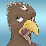  anthro avian bird digital_media_(artwork) eagle mouth_shot open_mouth phietto tongue 