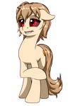  alpha_channel brown_hair cutie_mark equine eyelashes fan_character hair hooves mammal my_little_pony nadnerbd red-eyes simple_background smile solo transparent_background 
