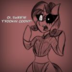  2017 black_eye british_accent clothing dialogue english_accent english_text equine female friendship_is_magic horn jrvanesbroek mammal my_little_pony rarity_(mlp) scar text unicorn 