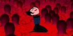  1girl animated animated_gif ashi_(samurai_jack) ass black_hair samurai_jack solo tagme 