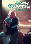  anthro clothed clothing cover cover_page dragon duo female hair horn hug male male/female smile standing tanks_(artist) teil 