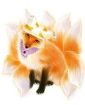  animal aoihaiirousagi fox hat solo touhou yakumo_ran yakumo_ran_(fox) yellow_eyes 