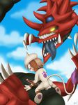  anal drooling female fisting larger_female leo male male/female nintendo pok&eacute;mon pussy saliva size_difference sky slifer_the_sky_dragon smaller_male smeargle vaginal video_games winick-lim yu-gi-oh 