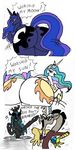  big_butts discord_(mlp) feral friendship_is_magic my_little_pony princess_celestia_(mlp) princess_luna_(mlp) 