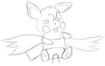  angelchu disembodied_penis lily_the_angelchu looking_at_viewer male mammal nintendo penetration penis pichu pok&eacute;mon pussy rodent sketch te-lightning tongue tongue_out unfinished video_games waistband wings 