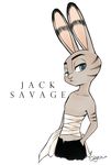  2017 anthro chigico_u disney fur jack_savage lagomorph male mammal rabbit zootopia 