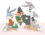  anal anthro avian bird bugs_bunny buster_bunny cub daffy_duck duck lagomorph looney_tunes male male/male mammal plucky_duck rabbit tiny_toon_adventures warner_brothers young zehn 