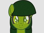  2017 animated badumsquish equine female glitch green_eyes green_hair hair horse mammal my_little_pony pony solo virus 