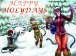  abs action_pose amused animal_humanoid anthro athletic attack black_fur black_stripes cat cat_tail cellphone claws clothed clothing comic demon dragonwrath eterno feline female fur gold_fur grey_fur hair happy holidays humanoid hybrid kellia kellia_heart keyfay_heart mammal mia open_mouth panther paws phone pine_tree pink_nose pink_skin pointy_ears pose purple_fur red_hair selfie shadyss skellos snow snowman stripes the_awakening tiger tiger_tail tongue tongue_out toque tree werebeast weretiger white_fur winter winter_clothing 