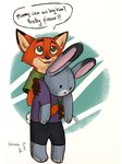  2017 anthro canine clothing disney fox holmssie male mammal nick_wilde young zootopia 