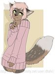  anthro canine clothed clothing dtalvi fur hair looking_at_viewer male mammal simple_background smile solo 