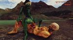  anthro black_fur black_hair breasts canine cowgirl_position fallout female fox fur ghoul hair humanoid male male/female mammal nipples nude on_top penetration penis pootis201 pussy sex undead vaginal vaginal_penetration video_games 