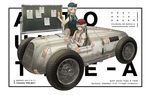  angry armband car cardigan chalkboard cigarette fujiwara_no_mokou ground_vehicle had kamishirasawa_keine looking_down looking_to_the_side motor_vehicle multiple_girls norizc red_eyes shorts silver_hair suspenders touhou 