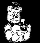  animatronic bear blubot five_nights_at_freddy&#039;s freddy_(fnaf) hat machine mammal robot top_hat video_games 