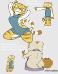  angry anthro clothing dreamworks duo feline female humor kung_fu_panda mammal master_shifu master_tigress meme shocked simple_background stripes text tiger virgin_killer_sweater 