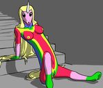  adventure_time anthro araelkins breasts female lady_rainicorn looking_at_viewer navel nipples pussy solo 