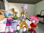  amy_rose blaze_the_cat marine_the_raccoon rouge_the_bat sonic_team tails 