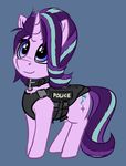  2017 cutie_mark duop-qoub equine female feral friendship_is_magic hair horn mammal multicolored_hair my_little_pony simple_background smile solo starlight_glimmer_(mlp) unicorn 