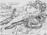  2017 areola balls big_breasts breasts creature_from_the_black_lagoon crossover disney erect_nipples erection female huge_breasts human imminent_sex jessica_rabbit julius_zimmerman male mammal monster nipples nude penis pubes pussy who_framed_roger_rabbit 