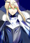  1girl armor artoria_pendragon_lancer_(fate/grand_order) blonde_hair cape image_sample saber twitter_sample 