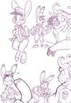  big_penis black_and_white clothing conditional_dnp disney judy_hopps kayla-na monochrome penis size_difference zootopia 